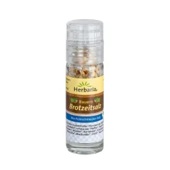 Herbaria "Bauern Brotzeitsalz" Mini-Mühle 19g