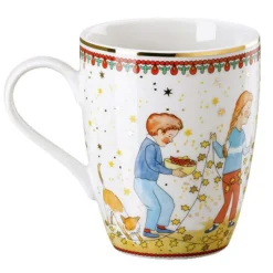 Hutschenreuther Henkelbecher "Weihnachtsleuchten"