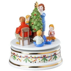 Hutschenreuther Spieluhr groß XXL "Weihnachtsleuchten O Tannenbaum"