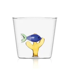 Ichendorf Milano Tumbler Becher Fisch blau "MARINE GARDEN"