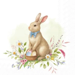IHR Cocktailservietten "Easter Friend Hopper"