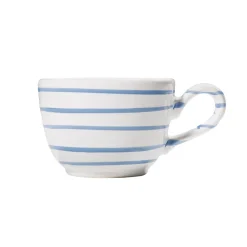 Kaffeetasse glatt 0,19 l, Blaugeflammt