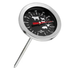 Küchenprofi Bratenthermometer, schwarz