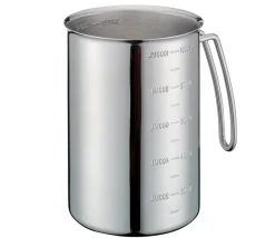 Küchenprofi Messbecher 1 L, Edelstahl