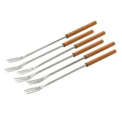 Kuhn Rikon Fonduegabeln Kirschholz 6-teilig