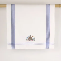 LASA Küchentuch "Blumenhase" blau