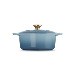 Le Creuset Gussbräter rund Chambray "Signature"