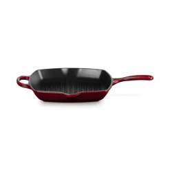Le Creuset Guss-Grillpfanne "Garnet Signature"