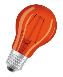 LED STAR CLA 15 DécorOrange non-dim2,5W/827 E27 136LM BOX