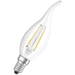 LED STAR FILAMENT KLAR CLBA25 non-dim2,5W/827 E14 250LM BOX