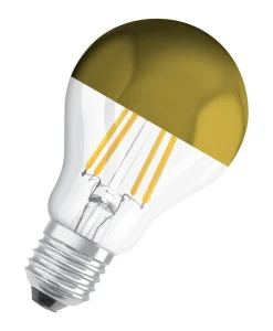 LED STAR RETROFIT CLA 37 FIL Mirror Gold non-dim4W/827 E27 420LM BOX
