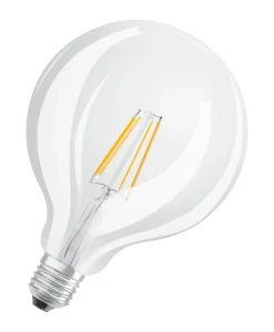 LED STAR RETROFIT GLOBE125 40 FIL klar non dim 4W/827 E27 470LM BOX