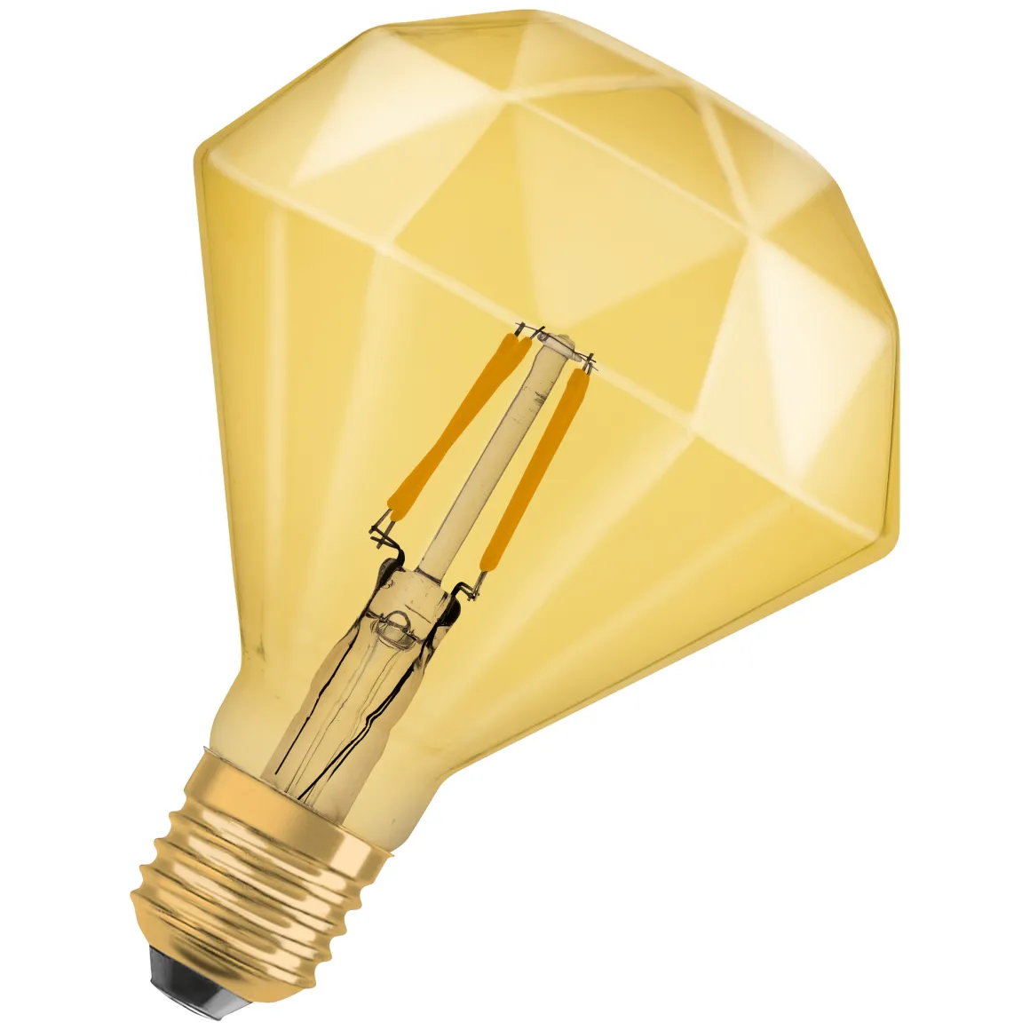 LED VINTAGE 1906 CL DIAMOND GOLD40 non-dim4,5W/825 E27 470LM BOX