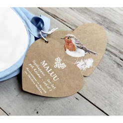 Maluu Topflappen-Paar Herzform "Whoolly Sheep"