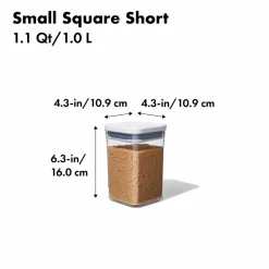 OXO Vorratsdose "POP" quadratisch