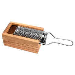 Parmesan Box mit Reibe, 15 x 7 x 8,5 cm