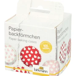 RBV Birkmann 100er Papierbackförmchen "Herzen"
