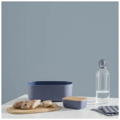 RIG-TIG Brotkasten mit Holzdeckel 