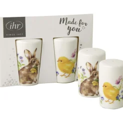 Salz- und Pfefferstreuer "Bunny and Chick"