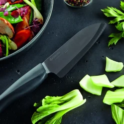 SHIN Keramik-Mini Santoku-Messer, Klinge: 14 cm