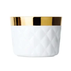 Sieger by Fürstenberg Becher Sip of Gold "White Cushion Kissenrelie"