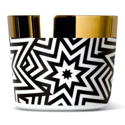 Sieger by Fürstenberg Becher Sip of Gold "Black & White Stars"