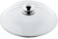 Silit Glasdeckel mit Edelstahlgriff, 24 cm