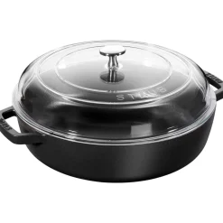 Staub Bräter mit Glasdeckel 28 cm