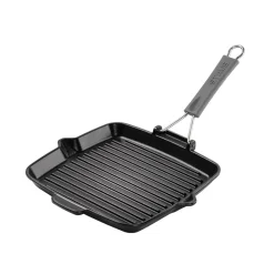 Staub Grillpfanne aus Gusseisen 24 x 24 cm