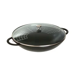Staub Wokpfanne mit Glasdeckel 37 cm