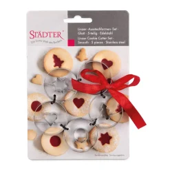 Städter Linzer-Ausstecher "Spitzbub" 5-teilig