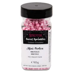 Städter Streudekor Perlen Mini 65g pink