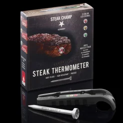 Steak Champ Steak-Thermometer "3-Color LED"