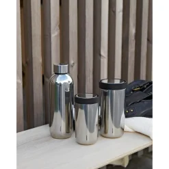 Stelton Isobecher steel "To Go Click"