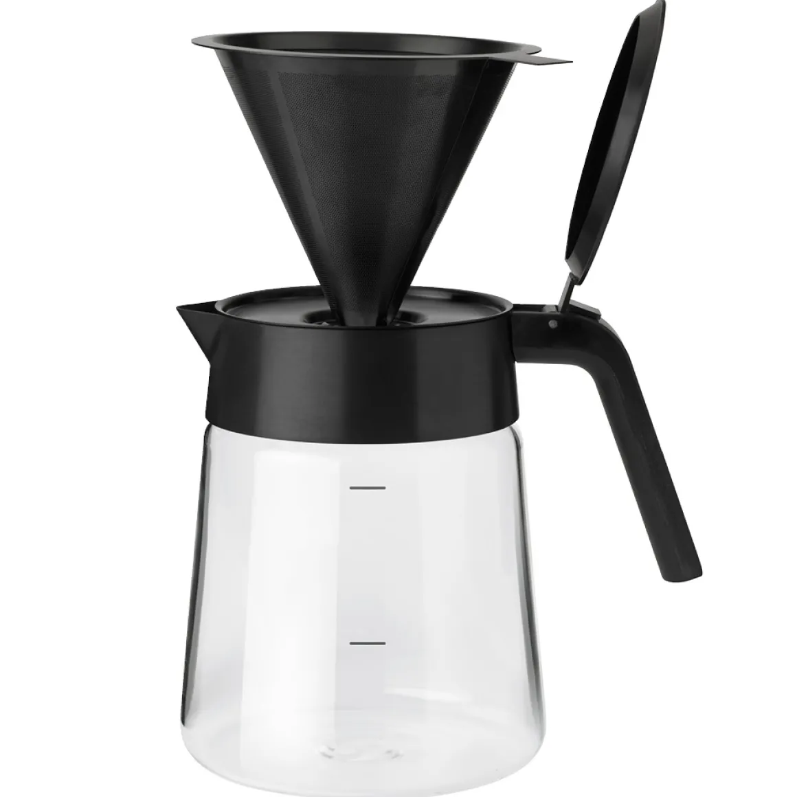 Stelton Kaffeefilter slowbrew black metallic "Nohr"
