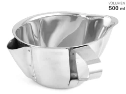 Trenn-Sauciereaus Edelstahl 500 ml