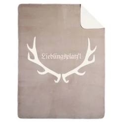 Tre-Pini Decke "Lieblingsplatzl"