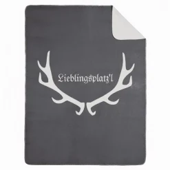 Tre-Pini Decke "Lieblingsplatz'l"
