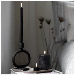 Uyuni LED Candle 2-Pack Plain Black 