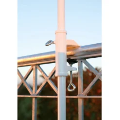 Videx Sonnenschirmhalter Typ H 2.5 cm, weiß