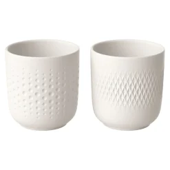 Villeroy & Boch Becher-Set "Collier Blanc"