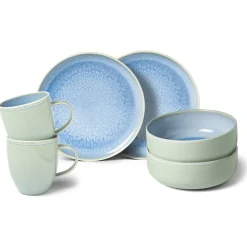 Villeroy & Boch Frühstücks-Set "Crafted Blueberry" 6-tlg.