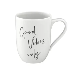 Villeroy & Boch Henkelbecher "Statement Good Vibes Only"