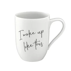 Villeroy & Boch Henkelbecher "Statement I woke up like this"