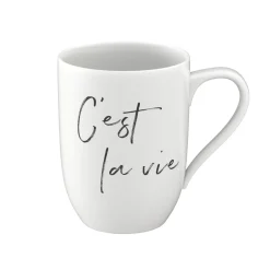 Villeroy & Boch Henkelbecher "Statement C est la vie"