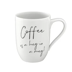 Villeroy & Boch Henkelbecher "Statement Coffee is hug in a mug"