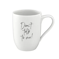 Villeroy & Boch Henkelbecher "Statement Don´t talk to me"