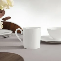 Villeroy & Boch Henkelbecher "Royal weiß"