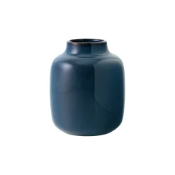 Villeroy & Boch Lave Home Vase Nek bleu uni klein 12,5x12,5x15,5cm