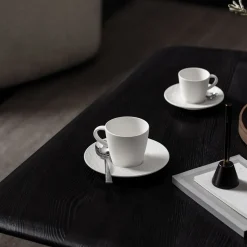 Villeroy & Boch Manufacture Rock blanc Kaffeeuntertasse 15,5x15,5x2cm